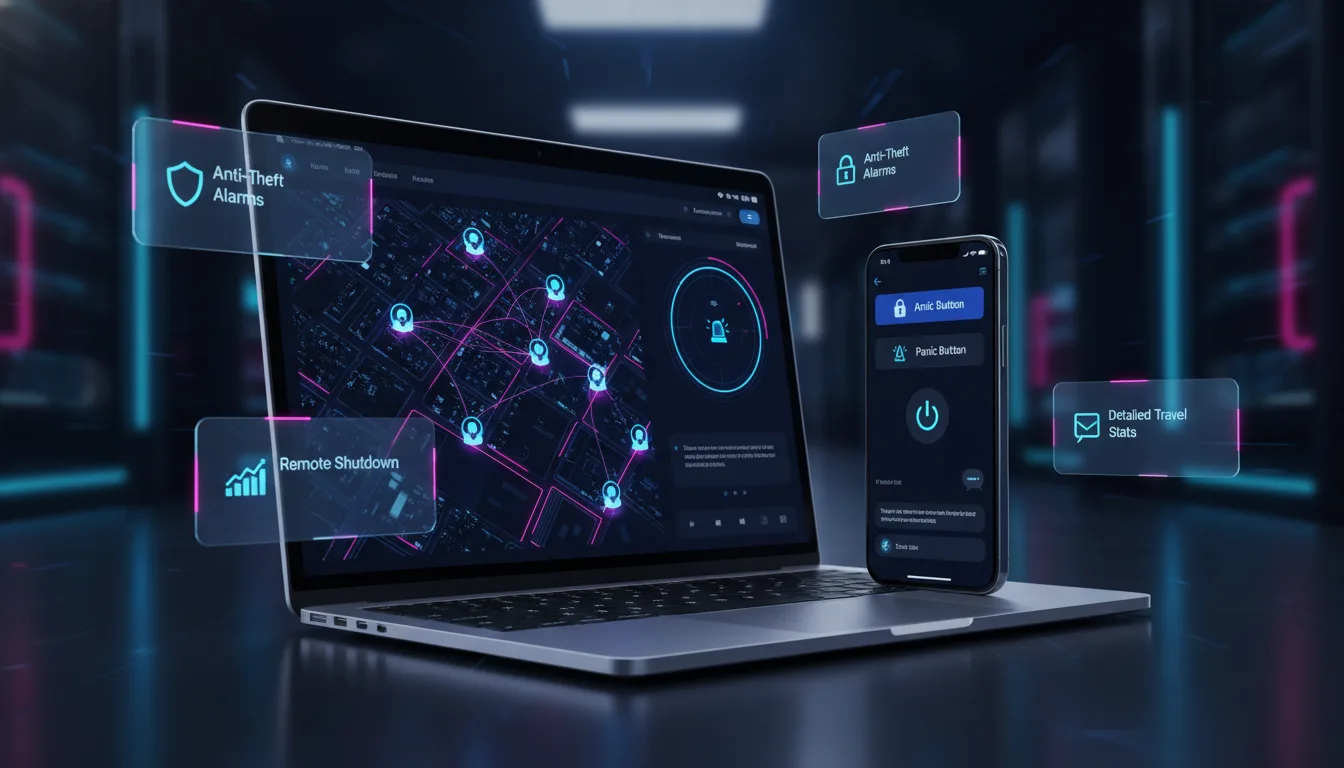 Connected Motorcycle Companion App interface preview