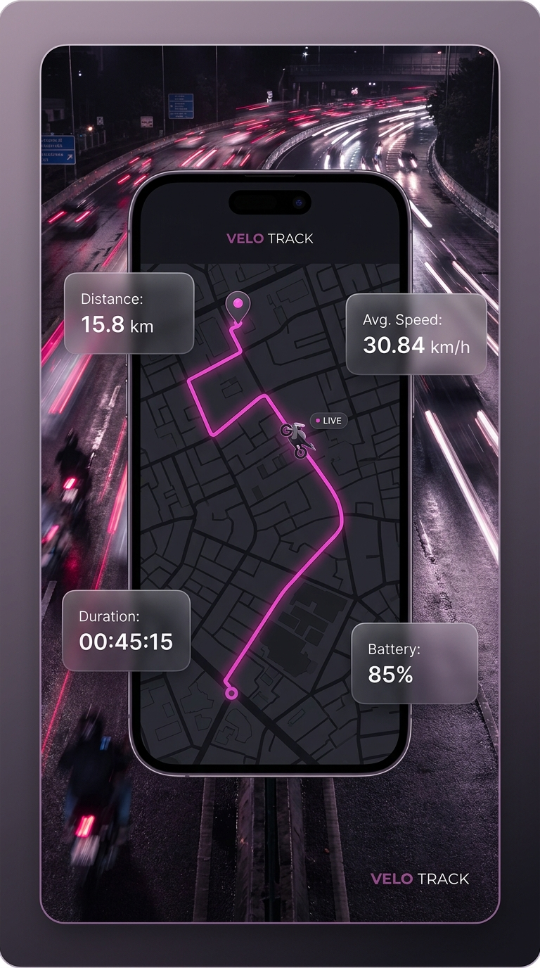 Connected Motorcycle Companion App — Live engine diagnostics streamed from the bike.